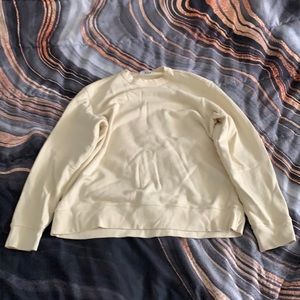 Zara Cream Crewneck Size Large